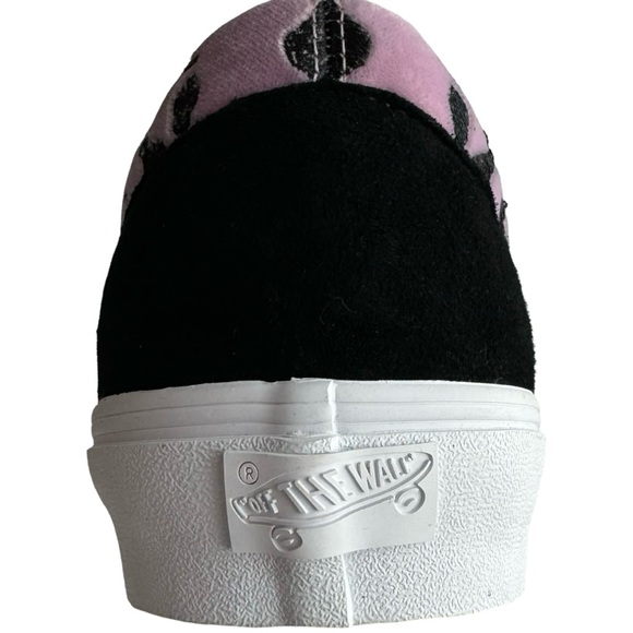 Vans Vault Animal Print Shoes, black suede, velvet leopard print combo, NIB Rare - Picture 8 of 16
